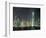 Hong Kong City Skyline Looking Across Victoria Harbour to Hong Kong Island at Night, Hong Kong-Gavin Hellier-Framed Photographic Print