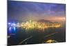 Hong Kong Cityscape at Sunset-Fraser Hall-Mounted Photographic Print