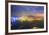 Hong Kong Cityscape at Sunset-Fraser Hall-Framed Photographic Print