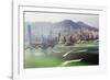 Hong Kong Cityscape-Fraser Hall-Framed Photographic Print