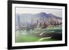 Hong Kong Cityscape-Fraser Hall-Framed Photographic Print