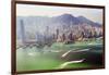 Hong Kong Cityscape-Fraser Hall-Framed Photographic Print