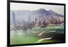 Hong Kong Cityscape-Fraser Hall-Framed Photographic Print