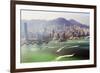 Hong Kong Cityscape-Fraser Hall-Framed Photographic Print