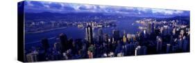 Hong Kong Harbor, Hong Kong, China-null-Stretched Canvas