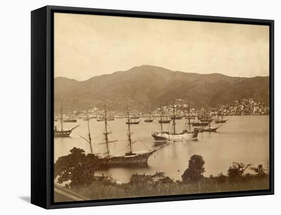 Hong Kong Harbour (China)-null-Framed Stretched Canvas