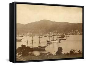 Hong Kong Harbour (China)-null-Framed Stretched Canvas