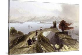 Hong Kong Harbour-Thomas Allom-Stretched Canvas