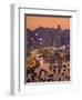 Hong Kong, Hong Kong Island, Causeway Bay View across Harbour to Victoria Peak, China-Peter Adams-Framed Photographic Print