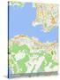 Hong Kong, Hong Kong, Special Administrative Region of China Map-null-Stretched Canvas