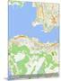 Hong Kong, Hong Kong, Special Administrative Region of China Map-null-Mounted Poster