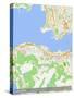 Hong Kong, Hong Kong, Special Administrative Region of China Map-null-Stretched Canvas