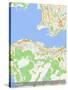 Hong Kong, Hong Kong, Special Administrative Region of China Map-null-Stretched Canvas