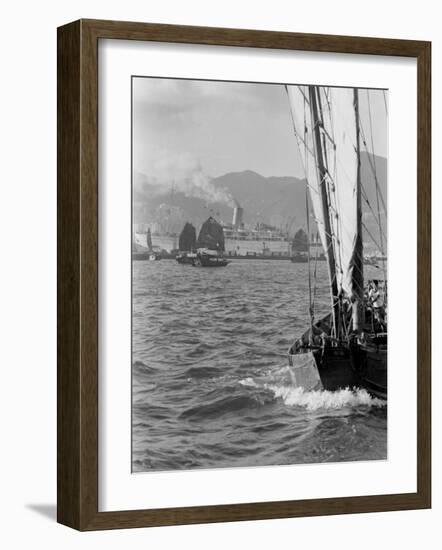 Hong Kong Industry-John Dominis-Framed Photographic Print