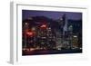 Hong Kong Island at Dusk-Macduff Everton-Framed Photographic Print