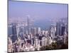 Hong Kong Island Skyline and Victoria Harbour Beyond, Hong Kong, China, Asia-Amanda Hall-Mounted Photographic Print