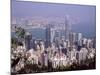 Hong Kong Island Skyline and Victoria Harbour Beyond, Hong Kong, China, Asia-Amanda Hall-Mounted Photographic Print