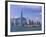 Hong Kong Island Skyline and Victoria Harbour, Hong Kong, China, Asia-Amanda Hall-Framed Photographic Print