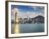 Hong Kong Island Skyline, Hong Kong, China-Ian Trower-Framed Photographic Print