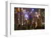 Hong Kong Island skyscrapers illuminated at night, Hong Kong, China, Asia-Fraser Hall-Framed Photographic Print