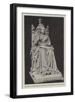 Hong-Kong Jubilee Memorial Statue of the Queen-null-Framed Giclee Print