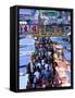 Hong Kong, Kowloon, Mongkok, Fa Yuen Street Market, China-Peter Adams-Framed Stretched Canvas