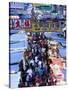 Hong Kong, Kowloon, Mongkok, Fa Yuen Street Market, China-Peter Adams-Stretched Canvas