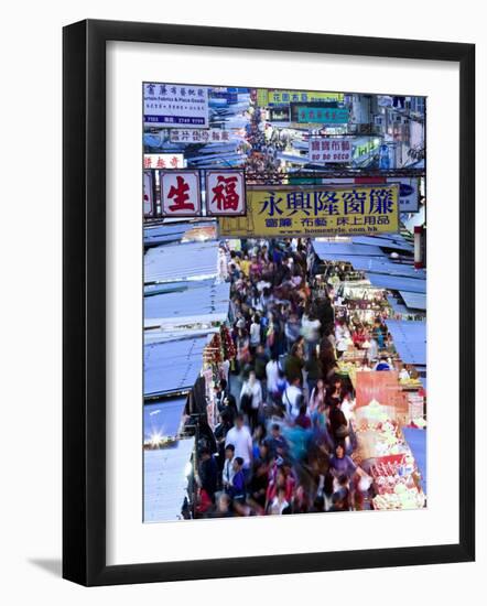 Hong Kong, Kowloon, Mongkok, Fa Yuen Street Market, China-Peter Adams-Framed Photographic Print