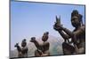 Hong Kong, Lantau Island, Po Lin Monastery, View Statues and Temples-Stuart Westmorland-Mounted Photographic Print