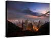 Hong Kong Morning-Dale MacMillan-Stretched Canvas