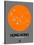 Hong Kong Orange Subway Map-NaxArt-Stretched Canvas