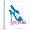 Hong Kong Shoe-Elle Stewart-Stretched Canvas