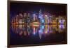 Hong Kong Skyline 2014-Ben Heine-Framed Photographic Print