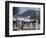 Hong Kong Skyline and financial district at dusk-Martin Puddy-Framed Photographic Print