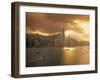 Hong Kong Skyline from Kowloon, China-Jon Arnold-Framed Photographic Print