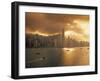 Hong Kong Skyline from Kowloon, China-Jon Arnold-Framed Photographic Print