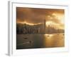 Hong Kong Skyline from Kowloon, China-Jon Arnold-Framed Photographic Print