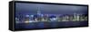 Hong Kong Skyline from Kowloon, China-Jon Arnold-Framed Stretched Canvas