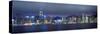 Hong Kong Skyline from Kowloon, China-Jon Arnold-Stretched Canvas