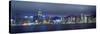 Hong Kong Skyline from Kowloon, China-Jon Arnold-Stretched Canvas