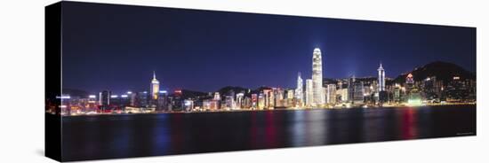 Hong Kong Skyline from Kowloon, China-James Montgomery Flagg-Stretched Canvas