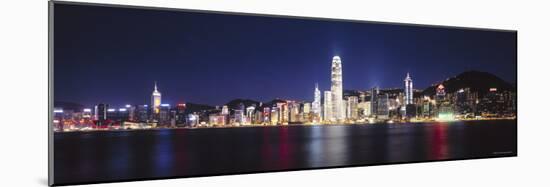Hong Kong Skyline from Kowloon, China-James Montgomery Flagg-Mounted Photographic Print