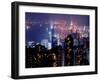 Hong Kong Skyline from Victoria Peak, China-Russell Gordon-Framed Premium Photographic Print