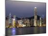 Hong Kong Skyline with Victoris Peak, China-Bill Bachmann-Mounted Photographic Print