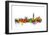 Hong Kong Skyline-Michael Tompsett-Framed Art Print