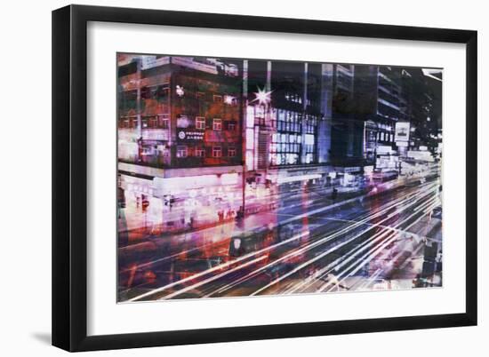 Hong Kong Streets 8-Sven Pfrommer-Framed Art Print