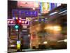 Hong Kong, Trams, China-Peter Adams-Mounted Photographic Print