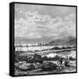 Hong Kong, View from Kowlun, C1890-null-Framed Stretched Canvas