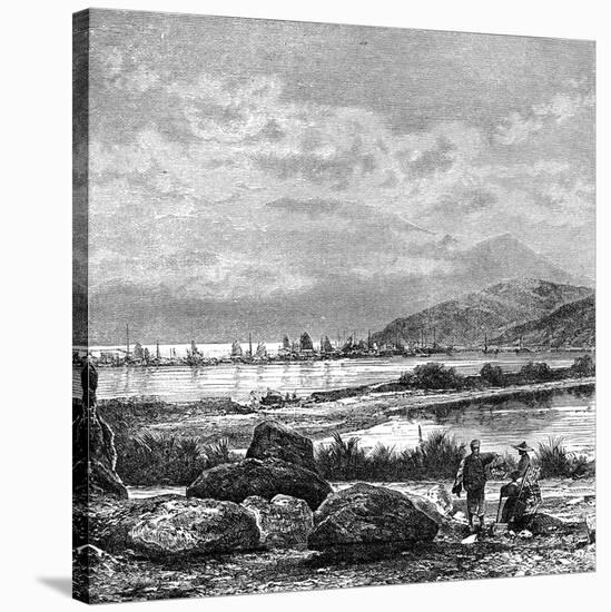 Hong Kong, View from Kowlun, C1890-null-Stretched Canvas