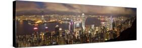 Hong Kong, View from Victoria Peak, China-Gavin Hellier-Stretched Canvas